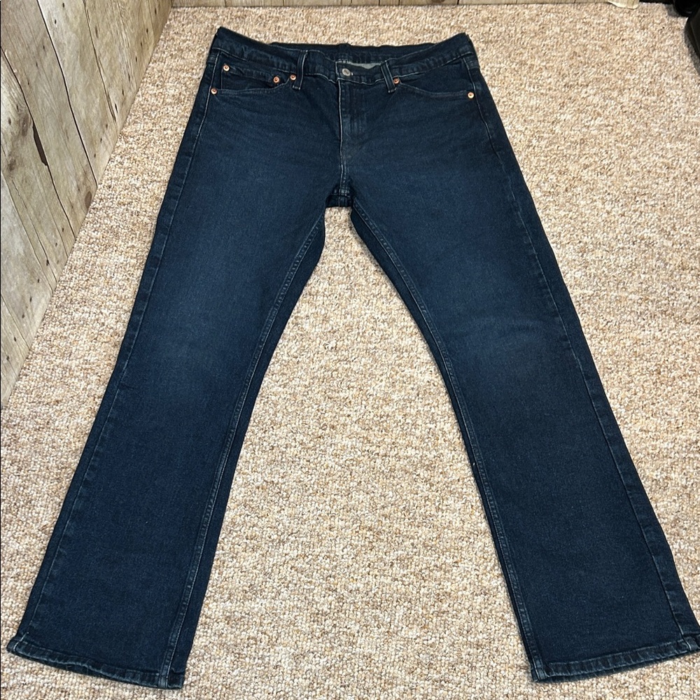 Levi's Dark Blue Bootcut Jeans